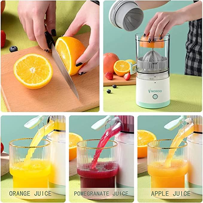 Electric Citrus Juicer : USB Rechargeable | Quick & Easy Juice