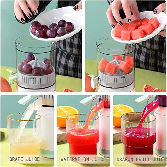 Electric Citrus Juicer : USB Rechargeable | Quick & Easy Juice