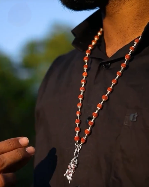 Rudraksha Shivji Pendant With Chain